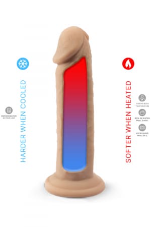 Gode Real Skin Model 2 flesh 15,4 cm - SilexD – Image 2