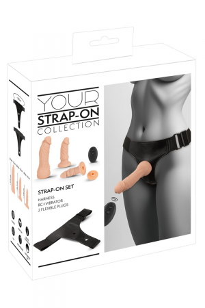 Gode-ceinture 3 dildos multi-positions - You2Toys – Image 2