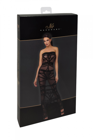 Robe bustier Bondesque F358 - Noir Handmade – Image 2