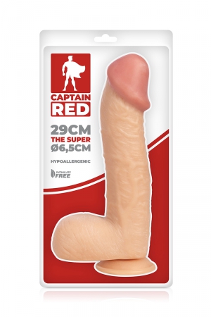 Gode XXL The Super 29 x 6,5 cm - Captain Red – Image 2