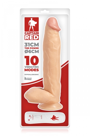 Vibro XXL The Power 31 x 6 cm - Captain Red – Image 2