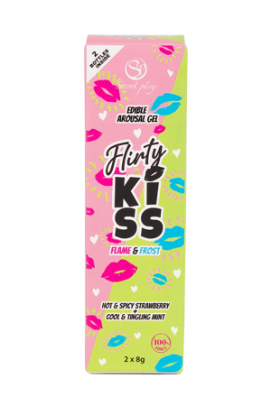 Pack 2 gels pour sexe oral Flirty Kiss - Secret Play – Image 2