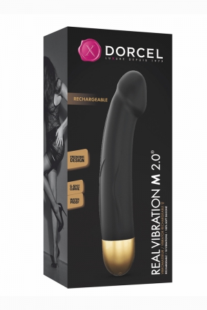 Vibro rechargeable Real Vibration gold M 2.0 - Dorcel – Image 2
