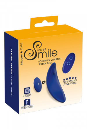 Culotte vibrante télécommandée ultra fine - Sweet Smile – Image 2