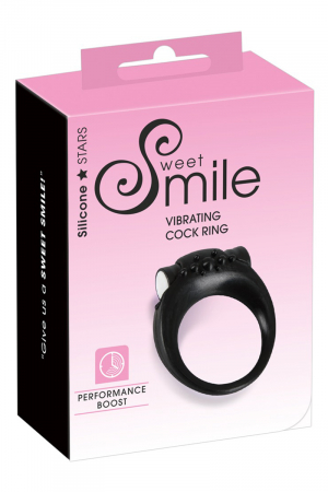 Anneau de pénis vibrant en silicone - Sweet Smile – Image 2