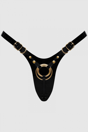 Harnais Fabulous noir vernis - Strap On Me – Image 2