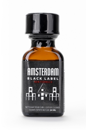 Poppers Amsterdam Black  label 24ml