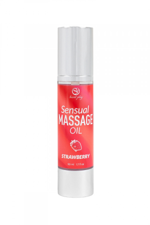 Huile de massage Fraise - Secret Play