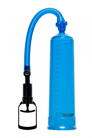 Pompe à pénis ToyJoy Power Pump bleu