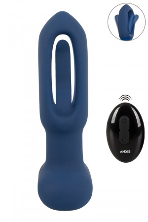 Plug anal vibrant avec langue oscillante - Anos