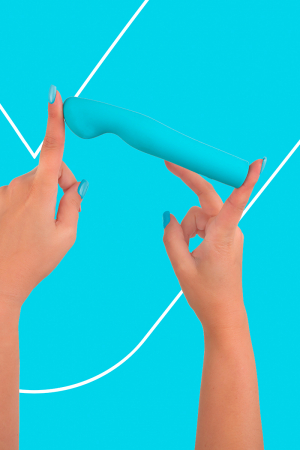 Vibro rechargeable Roseaissance bleu - FairyGasm